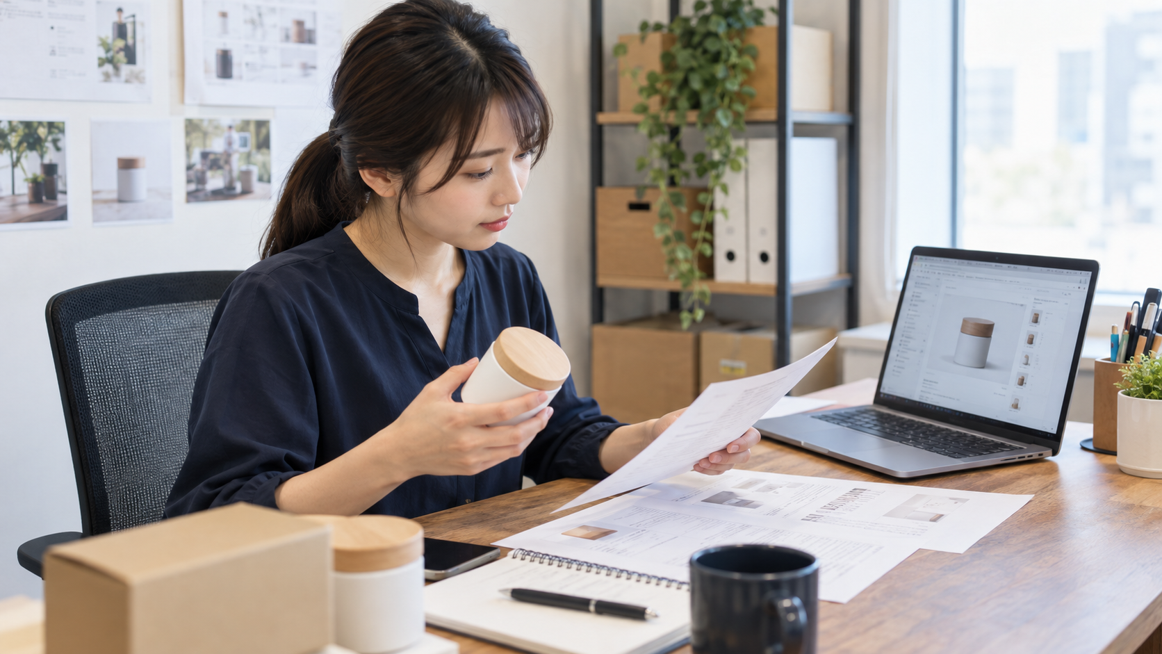 商品仕様と登録内容を照合するEC事業者